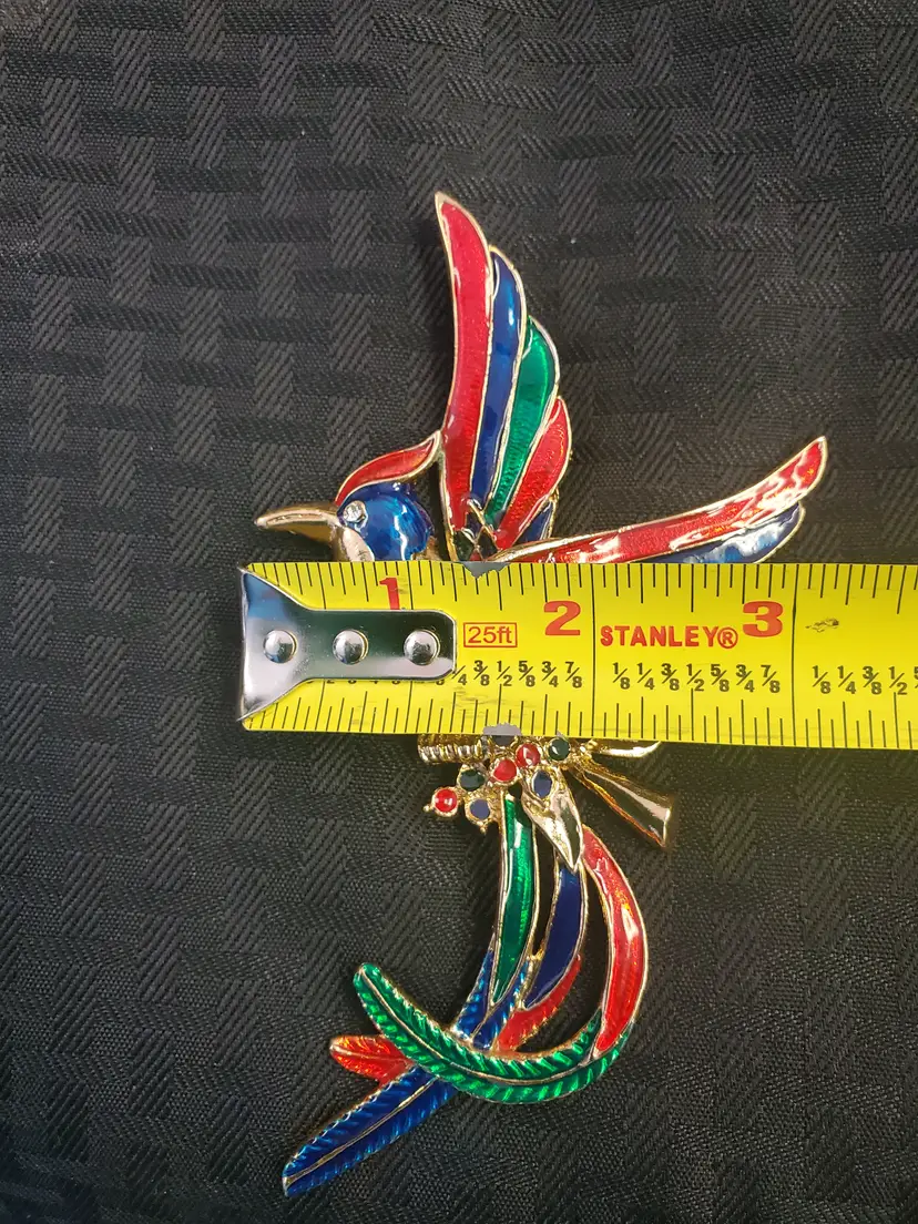 Large Bird Brooch Pin