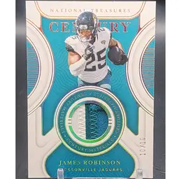 2021 National Treasures James Robinson /10