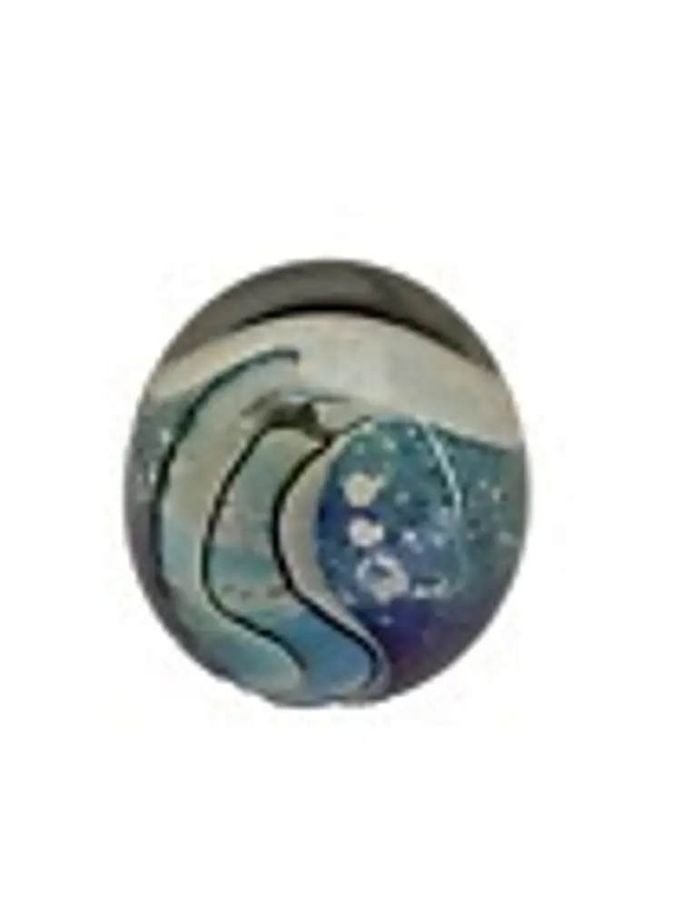 Paperweight Robert Eickholt 1987 Signed Studio Art Glass 2.5 Inches Tall
