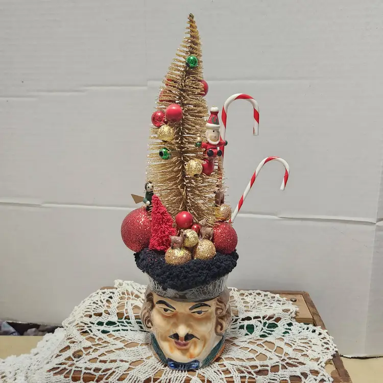 Toby Mug Christmas Assemblage