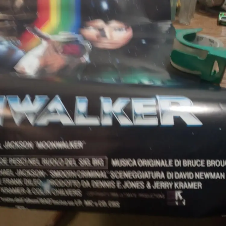 1988 Micheal Jackson Moonwalker Poster