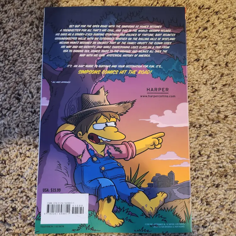 Simpsons Comics: Hit the Road!