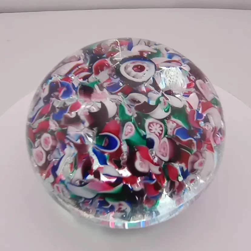 Antique New England Glass Company scramble paperweight