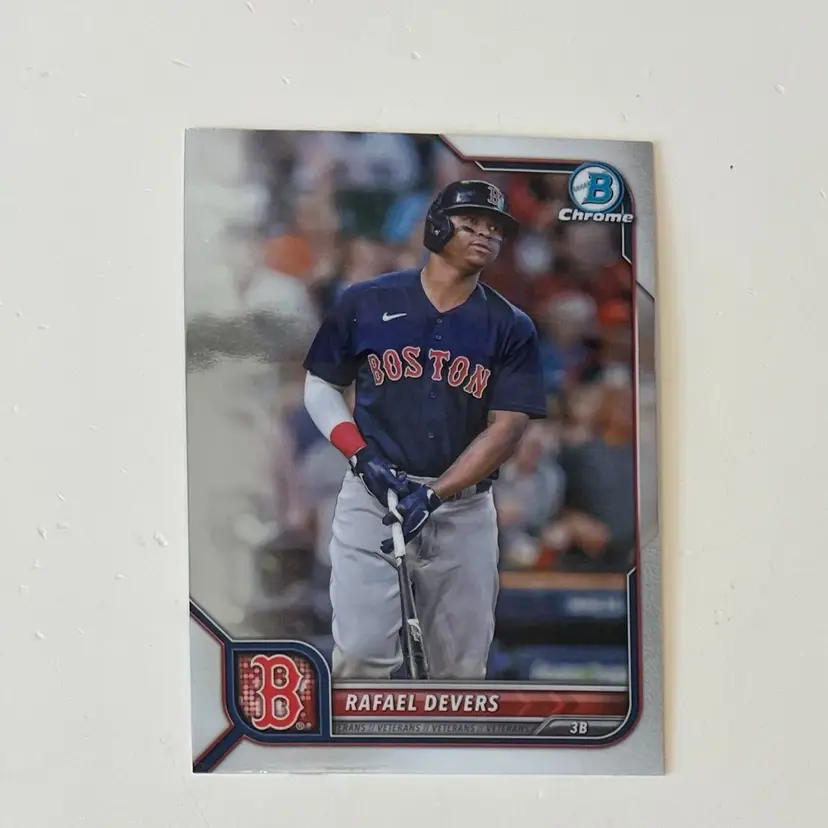 Rafael Devers 2022 Bowman Chrome Boston Red Sox