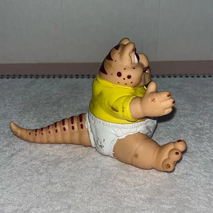 VINTAGE 1991 DISNEY BABY SINCLAIR DINOSAUR FIGURE 3"