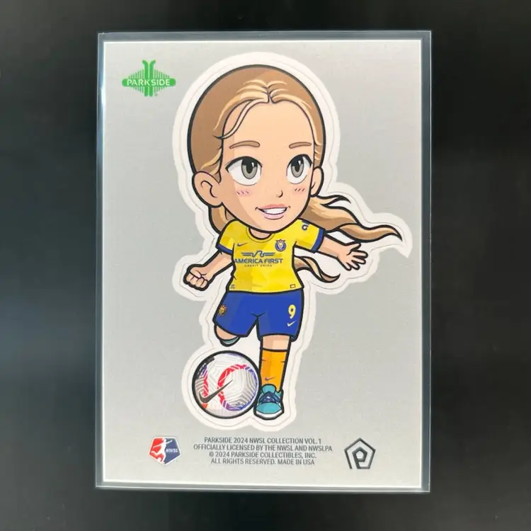 2024 Parkside NWSL Chibi Stickers - Pick Your Player