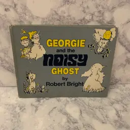 Vintage Book Georgie and the Noisy Ghost  Robert Bright Children's Halloween 1971
