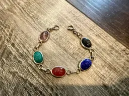Vintage Scarab Bracelet