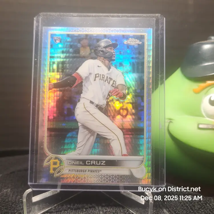 2022 Topps Chrome Prism - Oneil Cruz Pittsburgh Pirates