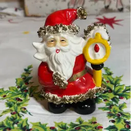 Vintage Japan Christmas Spaghetti Santa - Nippon Yoko Bokei