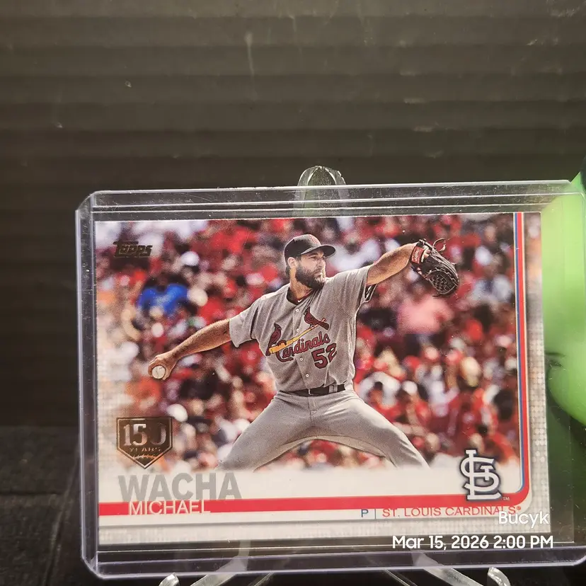 2019 Topps 150th Stamp - Michael Wacha St. Louis Cardinals