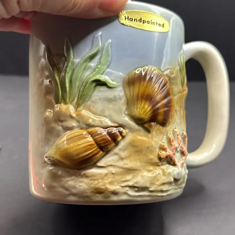 Utagiri Mug Ocean Scene 1981 Japan