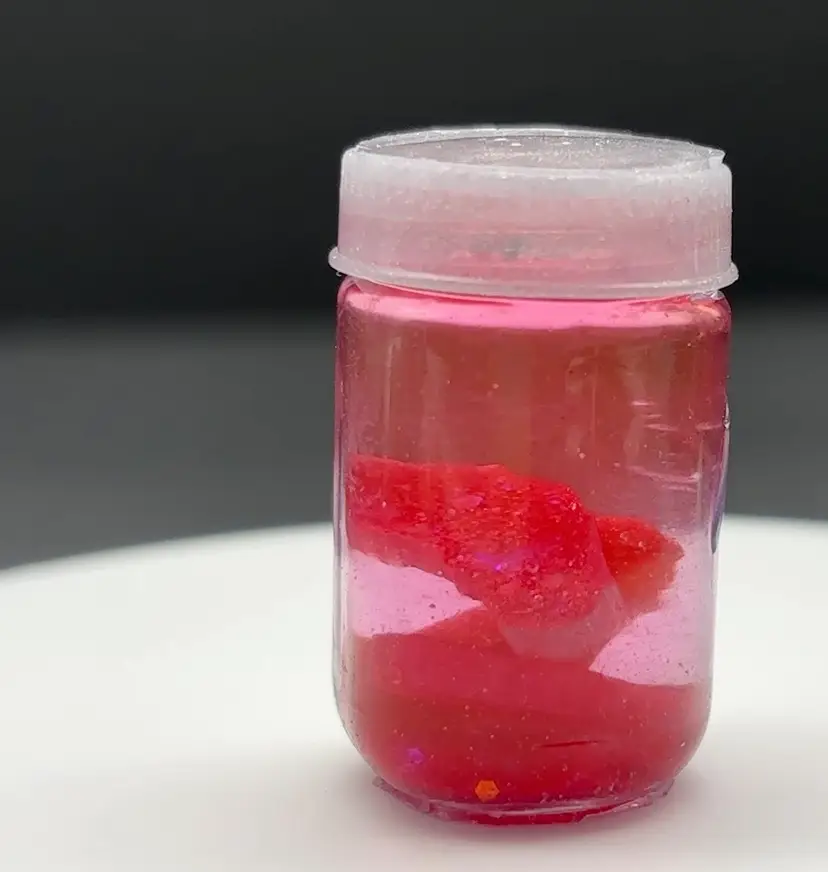 Kool Aid Pickles In Tiny Mason Jar Fidget - Made By Me