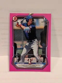 Jack Wheeler #/175 2026 Bowman #BP-74 - (141) - Texas Rangers