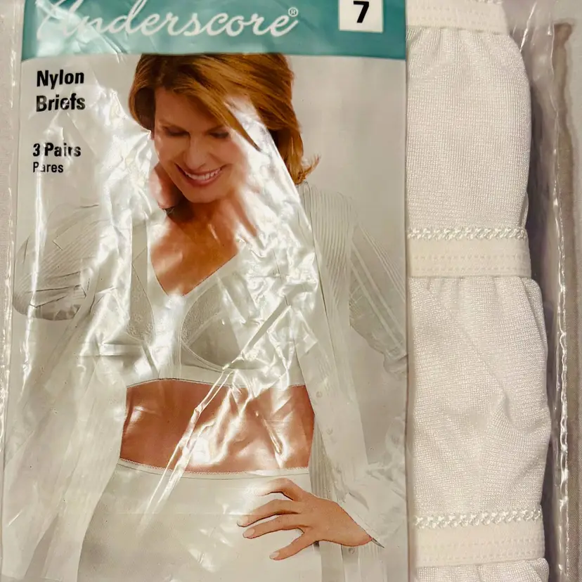 NWT 3 PR Underscore Ladies Sz 7 underwear