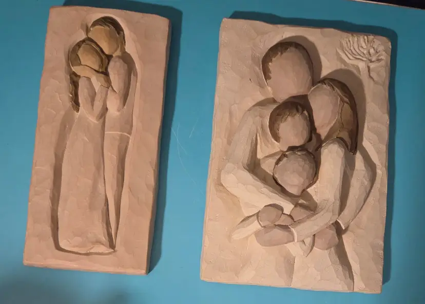 Willow Tree Set, "In Love's Embrace" and "A Lifetime of Love"