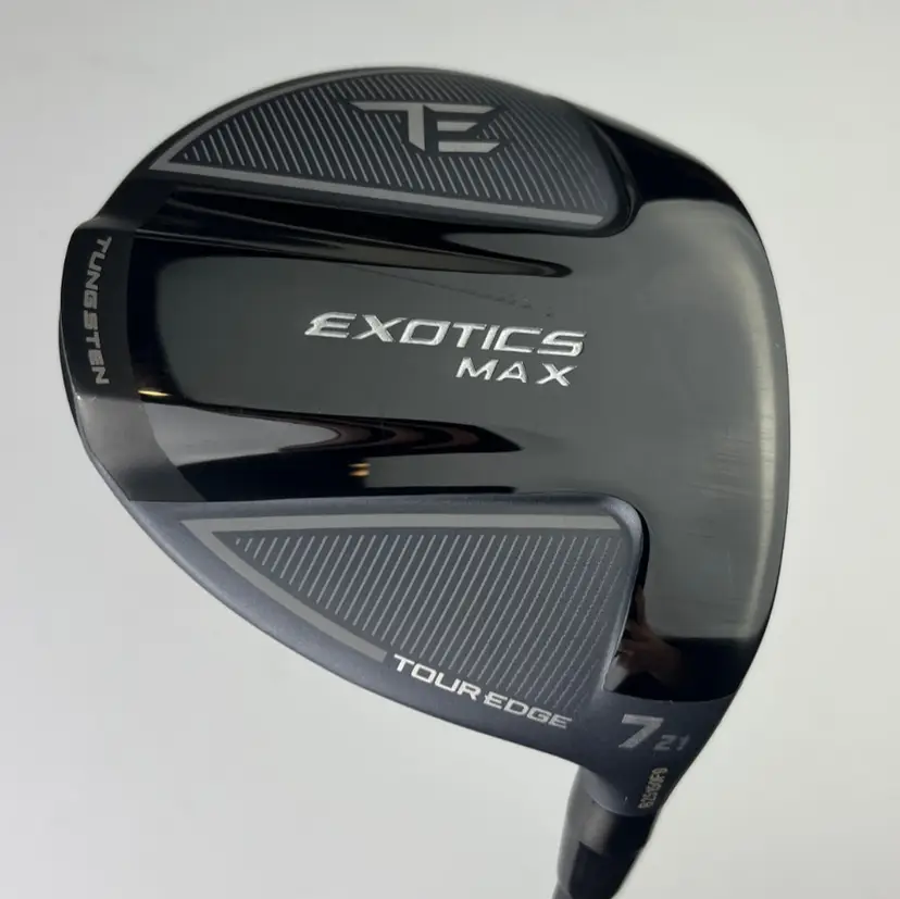 Tour Edge Exotics Max 21* 7 Wood - Ventus Black/White 5-R Regular - Excellent
