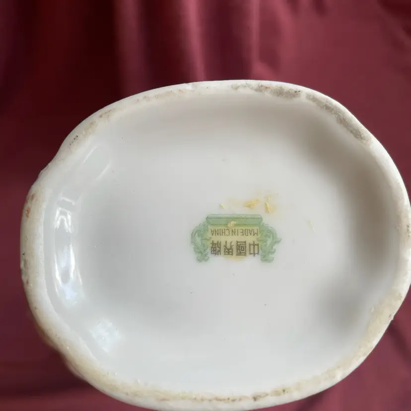 Beautiful Orchid Porcelain Flower Vase