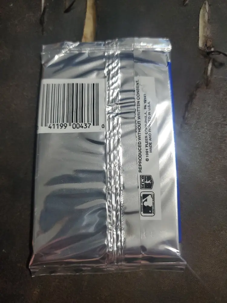 1991 Fleer Ultra Baseball Card Pack