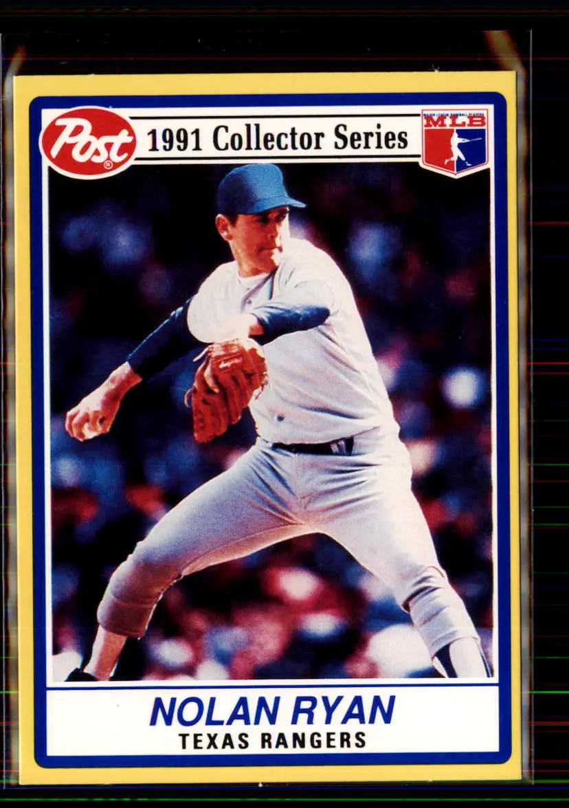 Nolan Ryan 1991 Post Cereal #17 - Texas Rangers - (147-366)