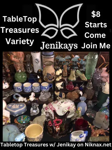 Table Top Treasures Are W/ Jenikay On Niknax.net