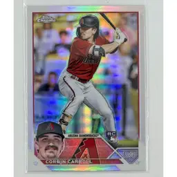 Corbin Carroll 2023 Topps Chrome Refractor Arizona Diamondbacks