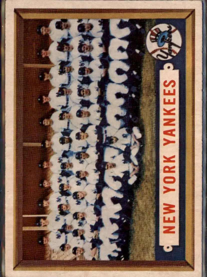 1957 Topps #97 New York Yankees - ( 177-pj7qq ) - New York Yankees