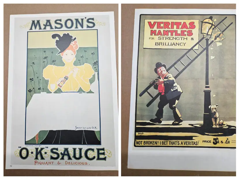 Frameable poster cutouts. 11"x16.5".