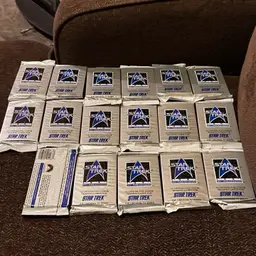 Star Trek 1991 25th Anniversary Trading Cards 17 Packs Sealed Collectible