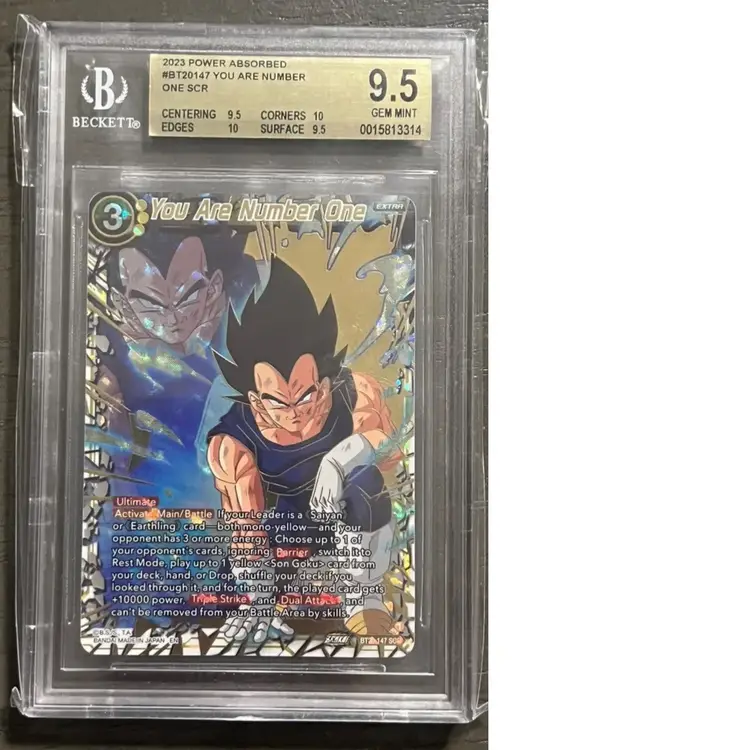 2023 Dragon Ball Super Power Absorbed You Are Number One BGS 9.5