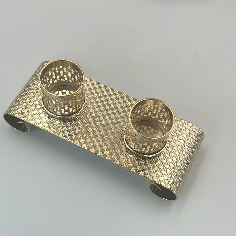 Vintage Double Lipstick Holder 3.75”