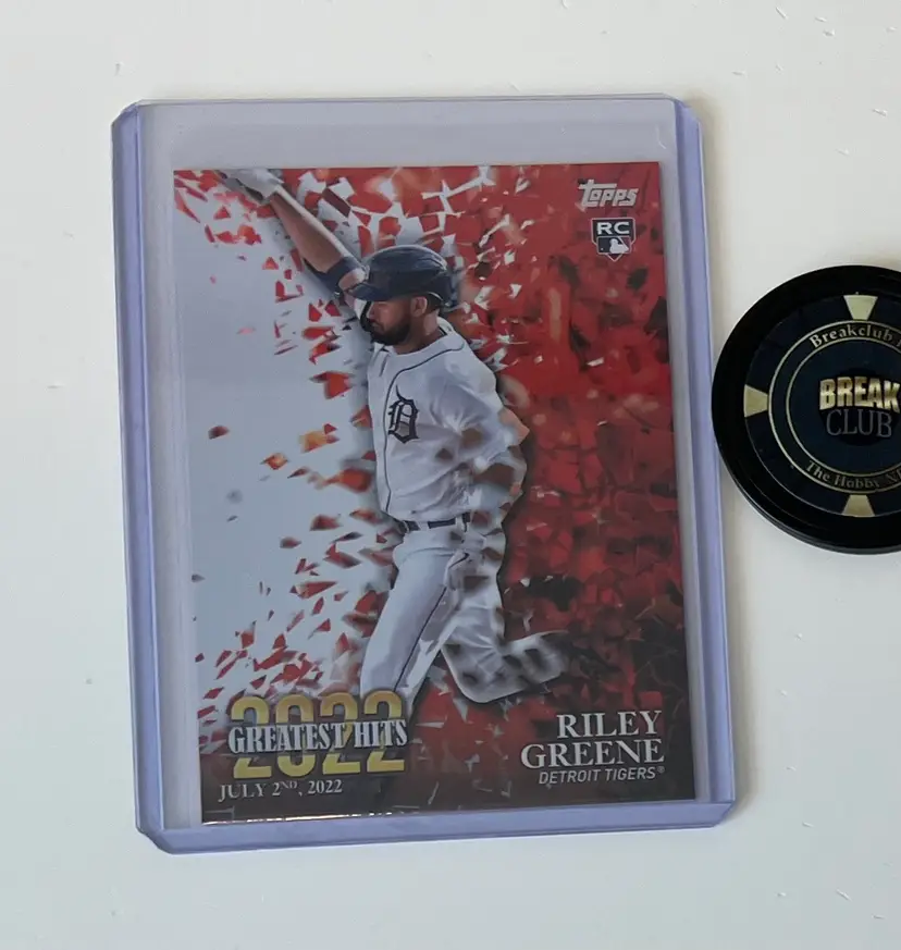 Riley Greene RC Greatest Hits Detroit Tigers