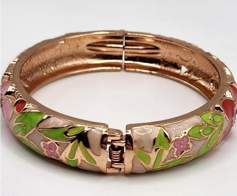 Jiu Long Xing Cloisonne Bangle