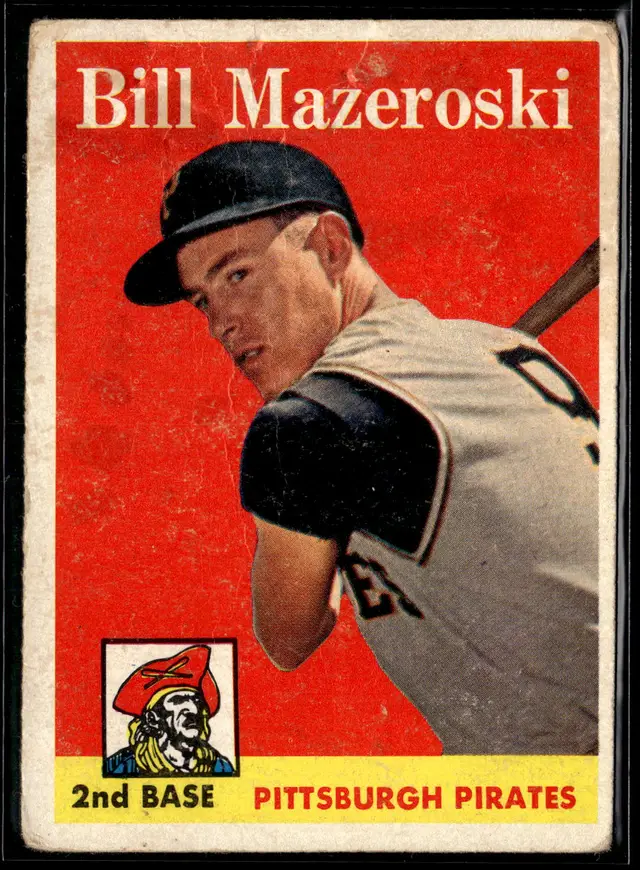#81 Bill Mazeroski 1958 Topps #238 *LIVE AUCTION*