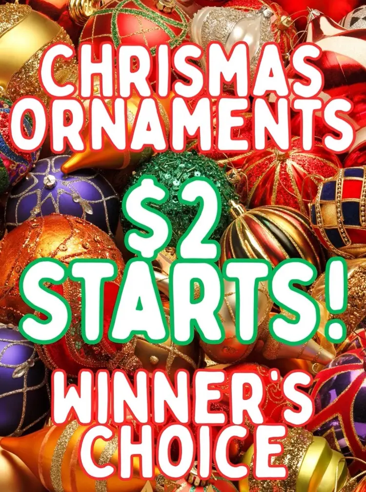 Get In Here!! 🎄Christmas Ornaments! 