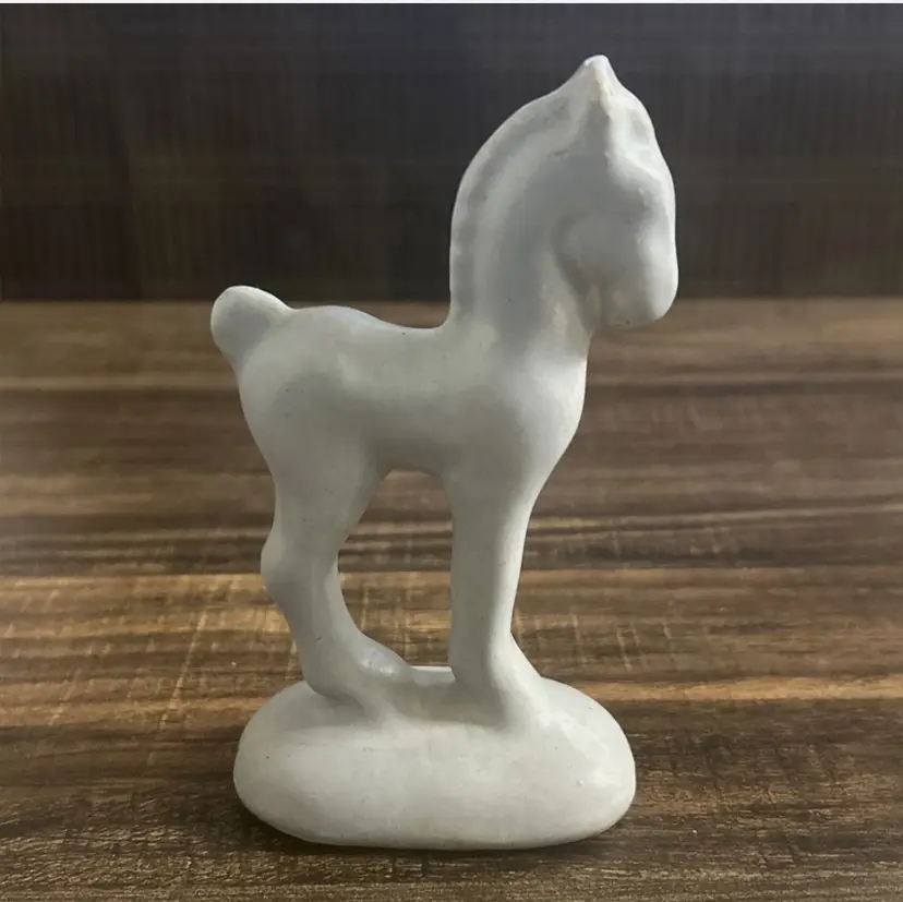 MCM California Pottery Pony Horse Figure 5.5”