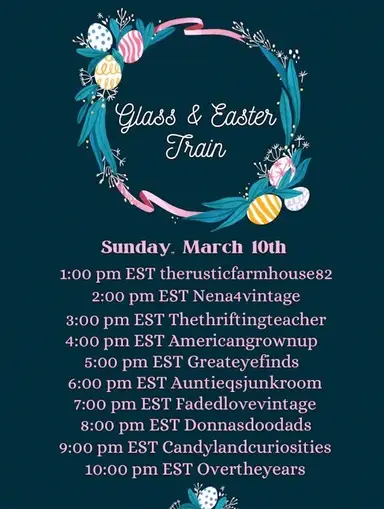 Glass & Easter Train