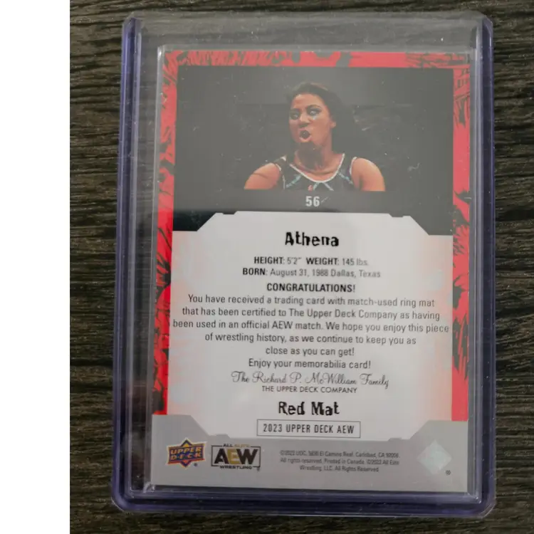 Athena Red Mat 11/50 AEW 2023