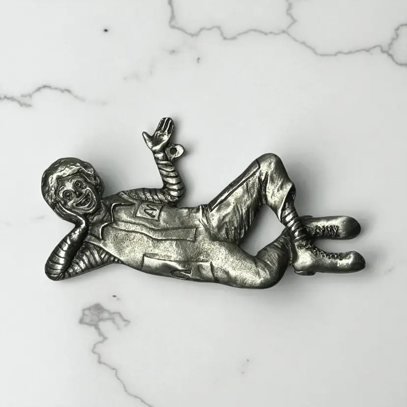 VTG 1991 Ronald McDonald Ornament - Fine Pewter