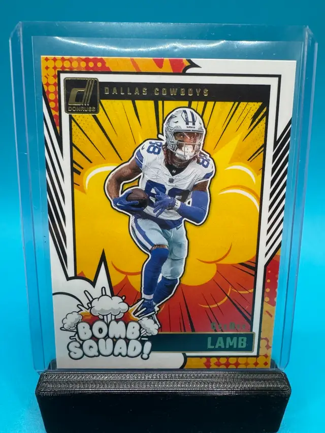 Ceedee Lamb Donruss Bomb Squad Dallas Cowboys