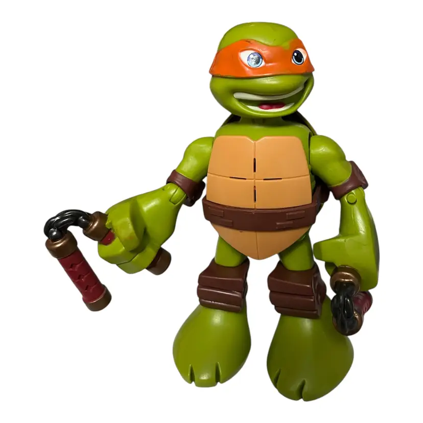 2014 TMNT Michelangelo Action Figure by Playmates – Turtle Power!