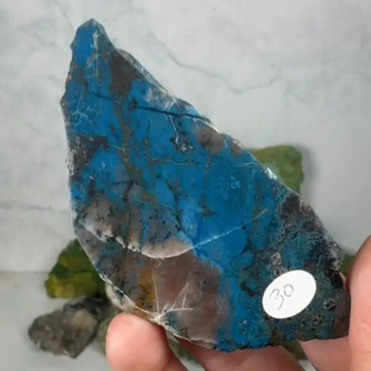 Shattuckite Slab 3 - Mexico