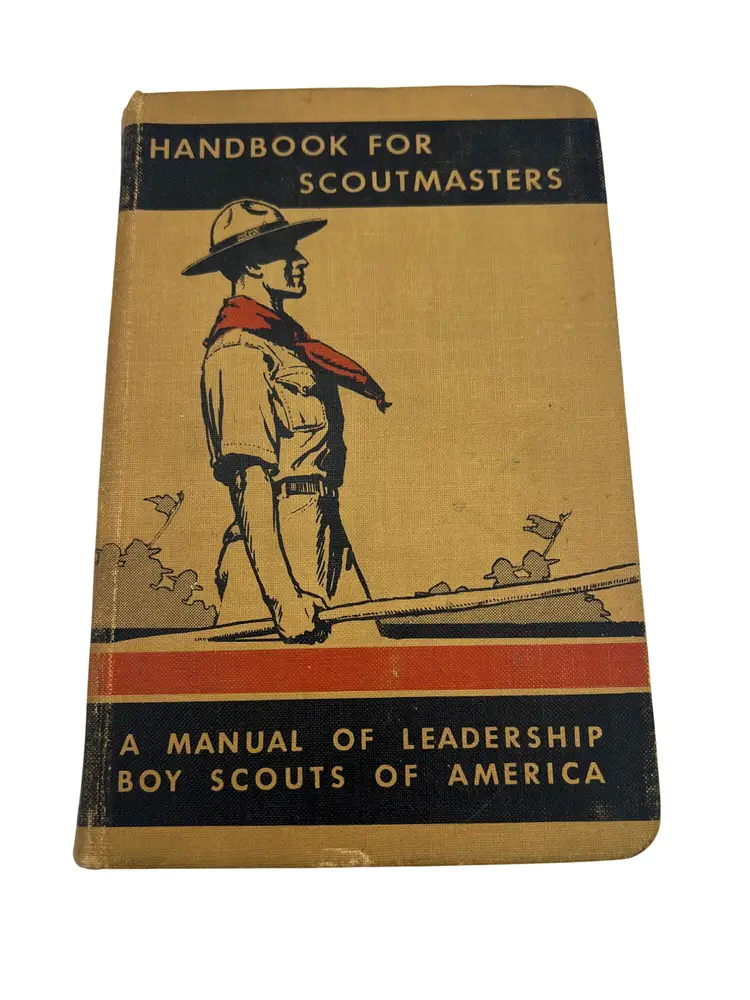 1937 Handbook For Scoutmasters Vol. 2 BSA—Third Handbook, First Imprint