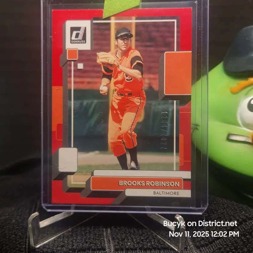 2022 Panini Donruss Red - Brooks Robinson Baltimore Orioles 1280/2022