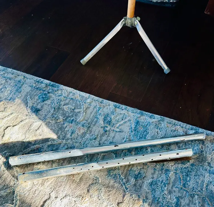 Aluminum Vintage Pom Pom Christmas Tree 6ft