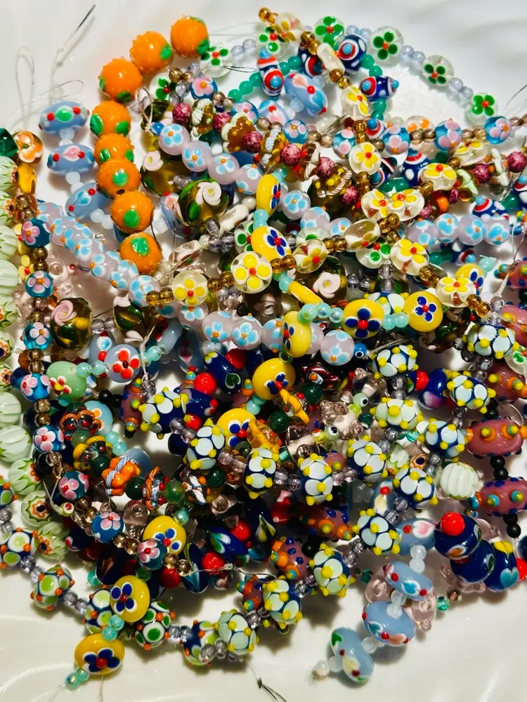 Glass Beads From Italy! & More