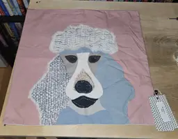 NWT Poodle pillowcase 20x20 SAATVIK