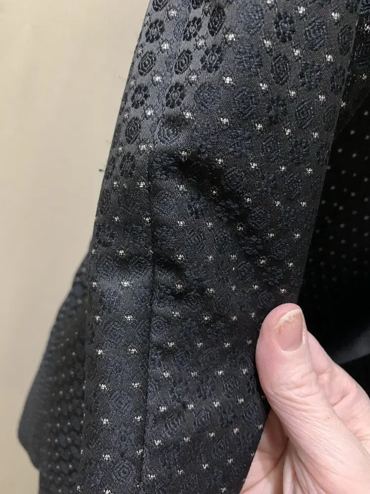 After Six MCM Styling Deco Hollywood Regency Tuxedo Jacket Pant Sparkle 41 Short