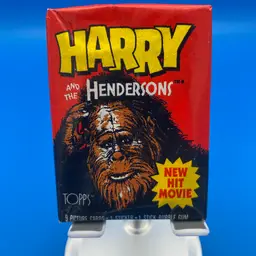 Topps Harry and the Hendersons Trading Card Pack - Sealed 1987