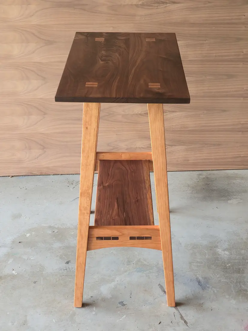 Entry Table Walnut & Cherry